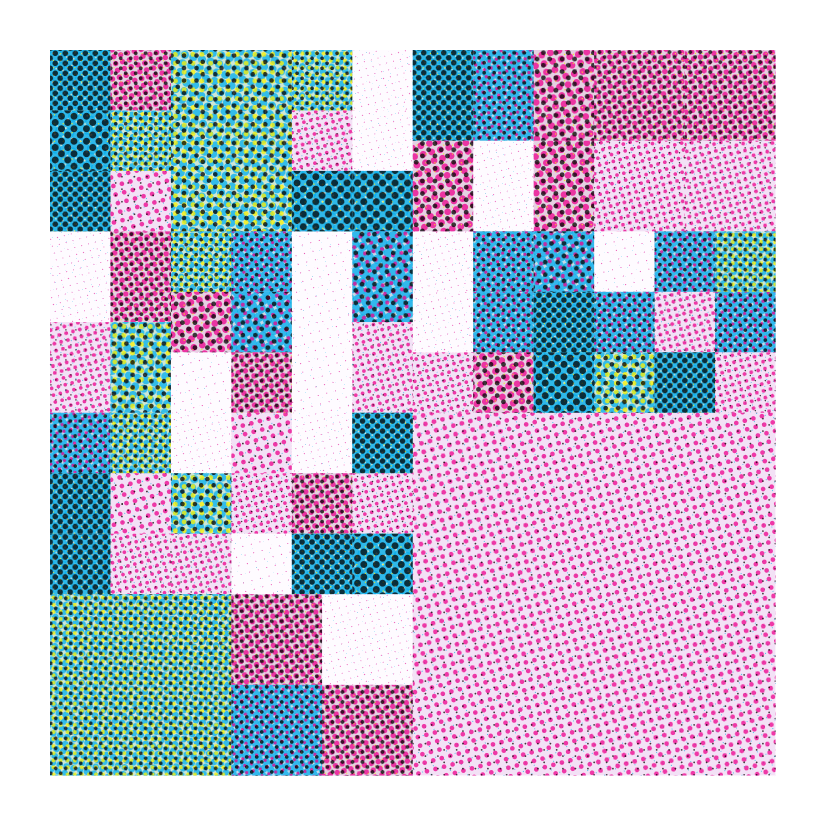 Quadricolor squares screenshot